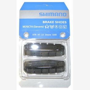 Bremse shoe set Shimano M70CT4 V-Bremse - a.o.t. BR-M570 - BR-M970 (2 sets)