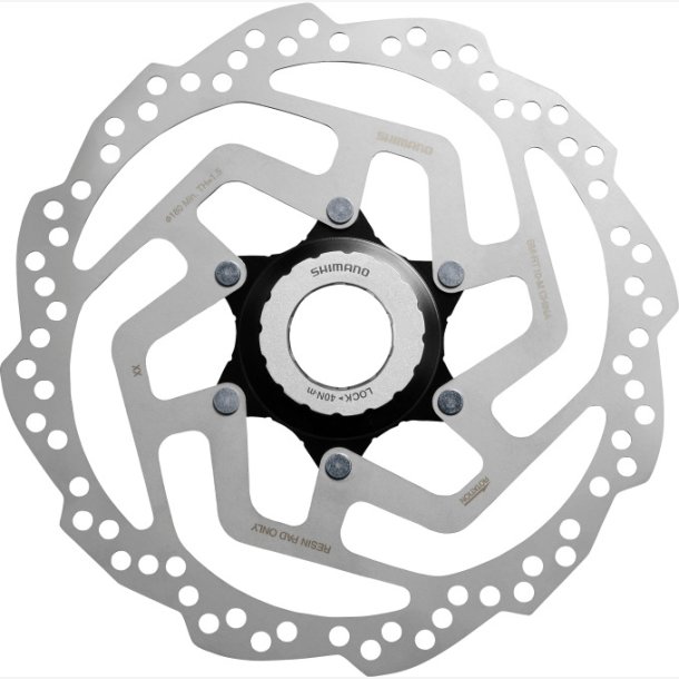 Bremseskive Shimano SM-RT10 - 160mm - Centerls (vrkstedsemballage)