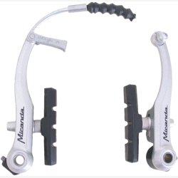 V-Bremse Set MIRANDA Elegance Silver (for Rear or Front).