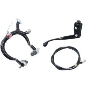 FORBREMSE BMX KOMPLET SORT