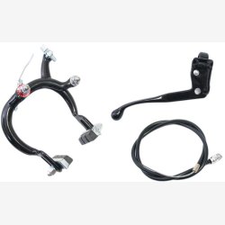 FORBREMSE BMX KOMPLET SORT