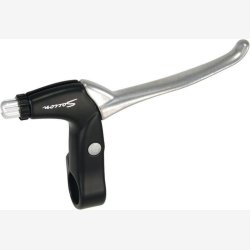 Pair of levers Saccon for rollerBremse - 4 fingers - black/silver