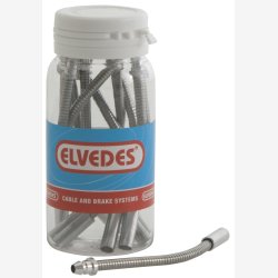 V-Bremse pipe 110&deg; Elvedes Flexible 5.0 mm stainless steel (10 pieces)