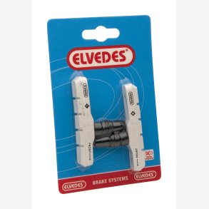 Bremse shoe set for V-Bremse Elvedes 72mm - white