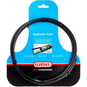 Hydraulikslange Elvedes med PTFE-foring og kevlar-beskyttelse - sort