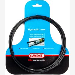 Hydraulikslange Elvedes med PTFE-foring og kevlar-beskyttelse - sort