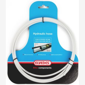 Hydraulic hose Elvedes with PTFE lining and kevlar protection - white