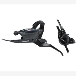 Hydraulic Bremse set 3 speed Shimano ST-EF505 / MT200 rear - black