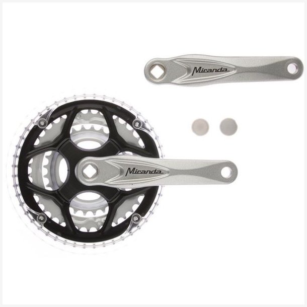 Kranks�t 8 gear Miranda Alfa 3 42/32/22T 8mm - s�lv