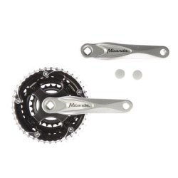 Kranks�t 8 gear Miranda Alfa 3 42/34/24T 5mm - s�lv