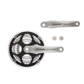 Kranks�t 8 gear Miranda Alfa 3, 48/38/28T 8mm - s�lv