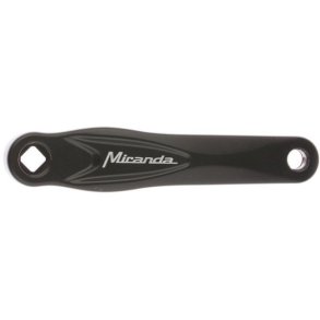 Pedalarm til h�jre Miranda Alfa 1 170mm - sortlakeret