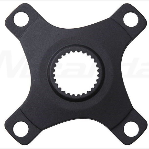 Crank spider Miranda Bosch 4 motor 4-arm Bcd 104 52.0mm - aluminum black