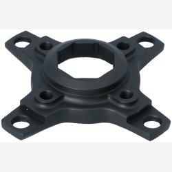 Krank spider Miranda til Brose Boost motor 4-armet BCD 55/104 mm - aluminium sort