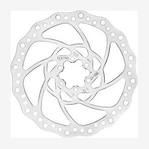 Bremseskive Tektro TR180-17 �180/2,3mm - s�lv