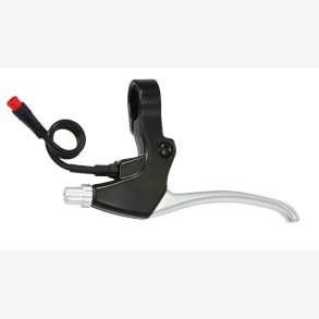 Bremse lever set Saccon LEBK74A5P0S E-Cykel with Bremse interrupter - black/silver