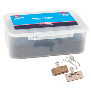 Bremse pad set for disc Bremse Elvedes Shimano BR-M666, M785, M985, M988, R785, RS785 - sintered steel (10 pairs)