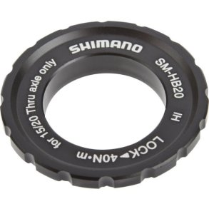 Center-Lock-l�sering til Shimano SM-HB20 gennemg�ende akselnav