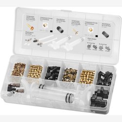 Hydraulisk skivebremseudluftningsst Tektro til 5,0 &amp; 5,5 mm slange