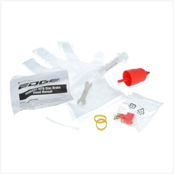 Bleeding Kit udluftningsst Edge Shimano med M7 adapter - olie inkluderet