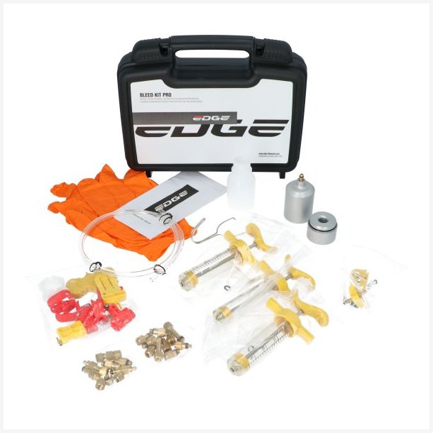 Bleeding Kit Edge Pro med opbevaringsboks til hydrauliske bremser