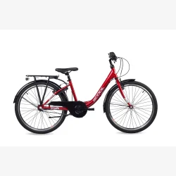 S'COOL ChiX 24-N3 24" b�rnecykel med 3 gear og fodbremse - dybr�d