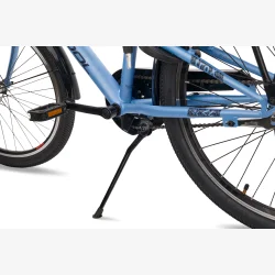 S'COOL troX 24-N3 24" drengecykel med 3 gear, fodbremse - bl�