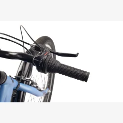 S'COOL troX 24-N3 24" drengecykel med 3 gear, fodbremse - bl�