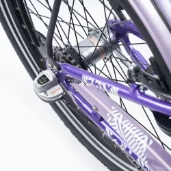 S'COOL chiX Pro 24-N3 24" juniorcykel med 3 gear, fodbremse - lilla/lavendel