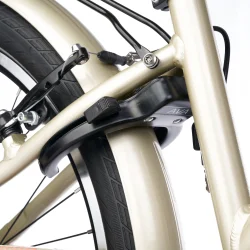 S'COOL chiX Pro 24-N3 24" juniorcykel med 3 gear, fodbremse - champagne beige