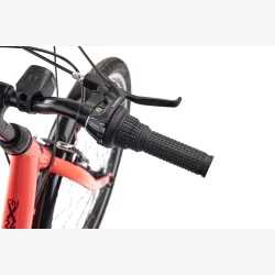 S'COOL ChiX 24-K6 24" b�rnecykel med 6 gear - koralr�d