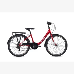 S'COOL ChiX 24-K6 24" b�rnecykel med 6 gear - dybr�d