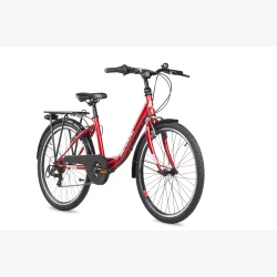 S'COOL ChiX 24-K6 24" b�rnecykel med 6 gear - dybr�d