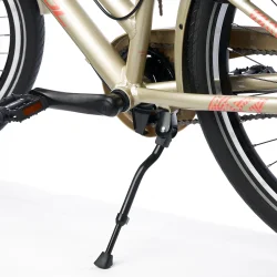 S'COOL chiX Pro 24-K7 24" juniorcykel med 7 gear - champagne beige