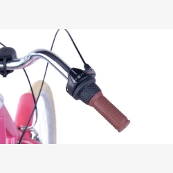 S'COOL chiX Classic 24" 3 gear pigecykel med fodbremse - hindb�rr�d