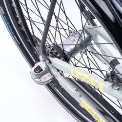 S'COOL troX Pro 24-N3 24" juniorcykel med 3 gear, fodbremse - gr�