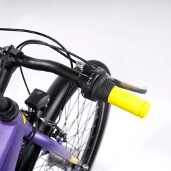 S'COOL troX Pro 24-N3 24" juniorcykel med 3 gear, fodbremse - lilla