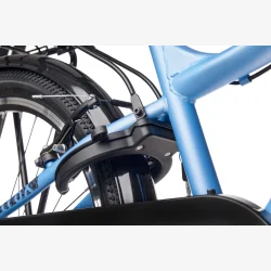 S'COOL troX 24-K6 24" drengecykel med 6 gear - bl�