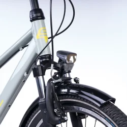 S'COOL troX Pro 24-K7 24" juniorcykel med 7 gear - gr�