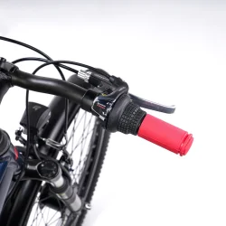 S'COOL troX Pro 24-K7 24" juniorcykel med 7 gear - m�rkebl�/pink