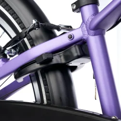 S'COOL troX Pro 24-K7 24" juniorcykel med 7 gear - lilla