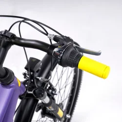 S'COOL troX Pro 24-K7 24" juniorcykel med 7 gear - lilla