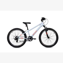 S'COOL Xroc 24" junior MTB cykel med 6 gear - gr�