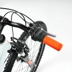 S'COOL Xroc Pro 24-K7 24" junior MTB cykel i aluminium med 7 gear - gr�