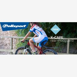 Bagskrm 27,5/29" Polisport X-Cape med sadelpindmontering