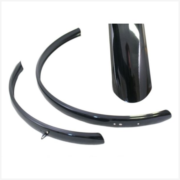 Skrmst 28" Hybride lavet af aluminium 50mm - sort