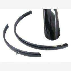 Skrmst 28" Hybride lavet af aluminium 50mm - sort