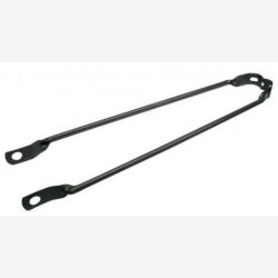 Stiver til bagskrm 24" Alu-sort