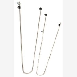 Skrmstiver st 28" 55mm slv