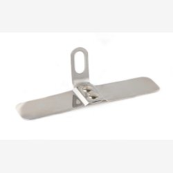 Skrmbro i rustfrit stl 60 mm